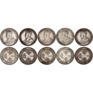 Hong Kong 5 x 10 Cent 1935