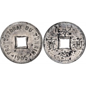 Vietnam Tonkin 1/600 Piastre 1905