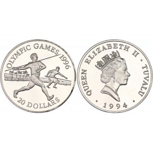 Tuvalu 20 Dollars 1994