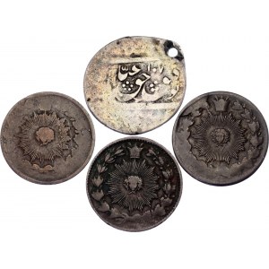 Iran Lot of 4 Coins 19th Century