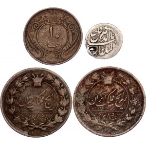 Iran Lot of 4 Coins 19th - 20th Century