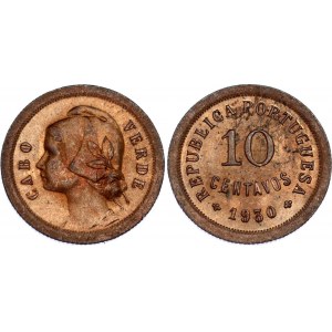 Cabo Verde 10 Centavos 1930