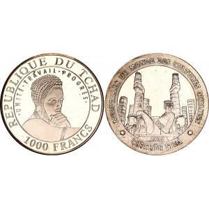 Chad 1000 Francs 1999