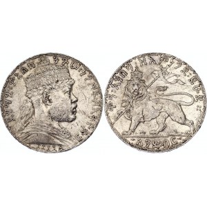 Ethiopia 1 Birr 1903 EE 1895