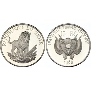 Niger 10 Francs CFA 1968