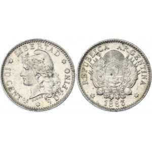 Argentina 10 Centavos 1883