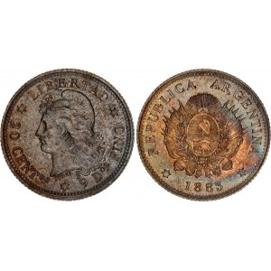 Argentina 20 Centavos 1883