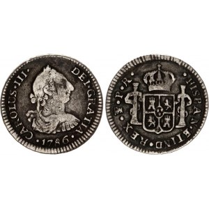 Bolivia 1/2 Real 1786 PTS PR
