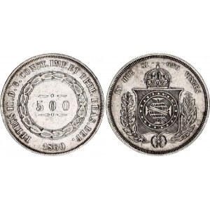 Brazil 500 Reis 1860