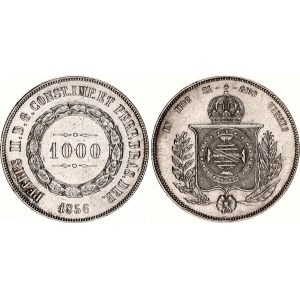 Brazil 1000 Reis 1856