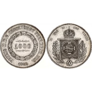 Brazil 1000 Reis 1862