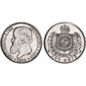 Brazil 200 Reis 1868