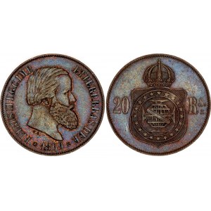 Brazil 20 Reis 1869