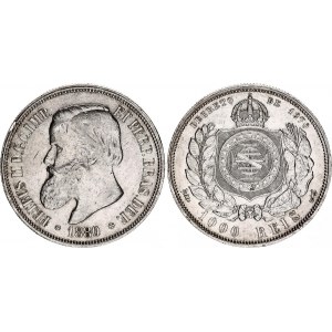 Brazil 1000 Reis 1880