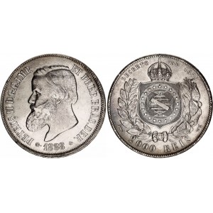 Brazil 2000 Reis 1888