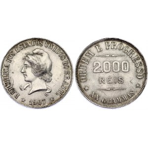 Brazil 2000 Réis 1907