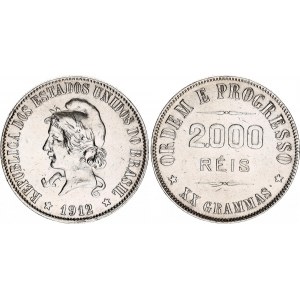 Brazil 2000 Reis 1912