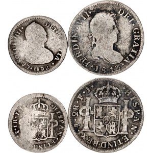Chile 1 & 2 Reales 1802 - 1813