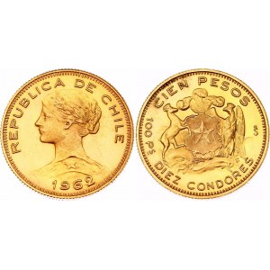Chile 100 Pesos 1962