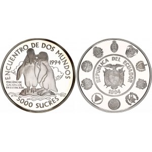 Ecuador 5000 Sucres 1994