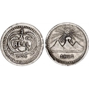 Guatemala 1/4 Real 1882