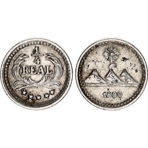 Guatemala 1/4 Real 1890