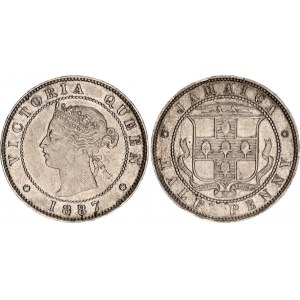Jamaica 1/2 Penny 1887
