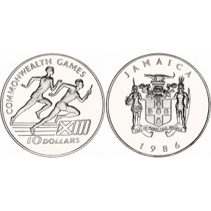 Jamaica 10 Dollars 1986