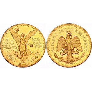 Mexico 50 Pesos 1947 Restrike