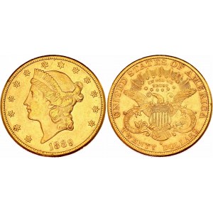 United States 20 Dollars 1889 S