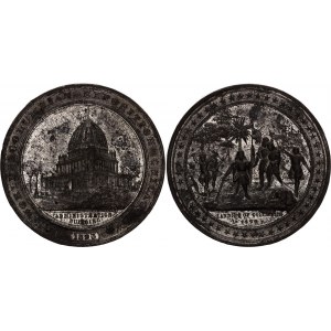 United States Zinc Medal World's Columbian Exposition 1893