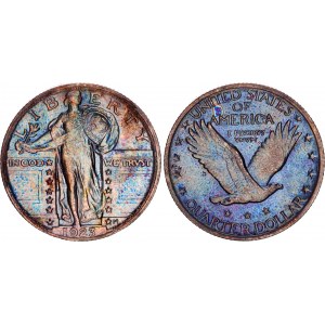 United States 1/4 Dollar 1925