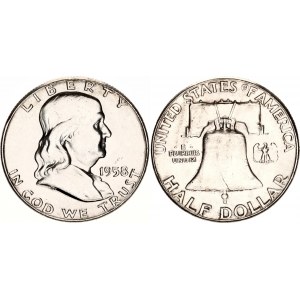 United States 1/2 Dollar 1958
