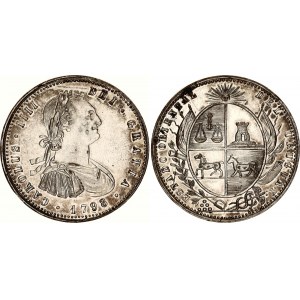 Uruguay Cointype Medal Carlos IIII 19th-20th Century (1798) (ND)