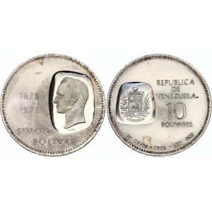 Venezuela 10 Bolívares 1973