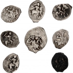 Russia Lot of 8 Coins 1547 - 1575