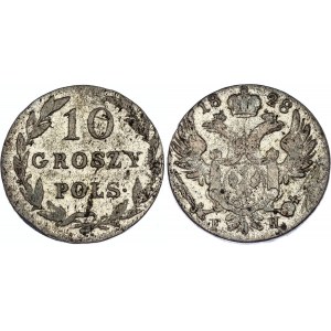 Russia - Poland 10 Groszy 1828 FH