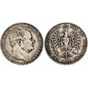 German States Prussia Taler 1860 A