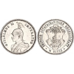 German East Africa 1/4 Rupie 1898
