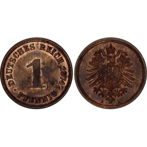 Germany - Empire 1 Pfennig 1874 C