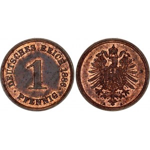 Germany - Empire 1 Pfennig 1886 A