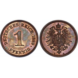 Germany - Empire 1 Pfennig 1889 A