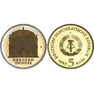 Germany - DDR 5 Mark 1985 A Proof
