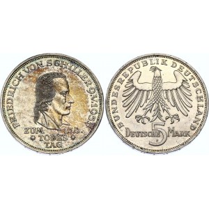 Germany - FRG 5 Deutsche Mark 1955 F