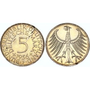 Germany - FRG 5 Deutsche Mark 1956 F