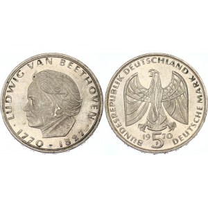 Germany - FRG 5 Deutsche Mark 1970 F