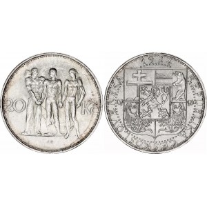 Czechoslovakia 20 Korun 1934