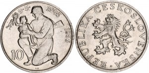 Czechoslovakia 10 Korun 1955