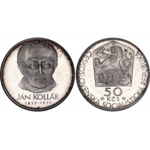 Czechoslovakia 50 Korun 1977 Jan Kollar Proof