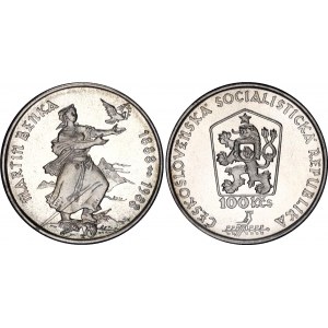 Czechoslovakia 100 Korun 1988 Benka Proof